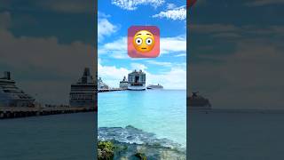 That moment when the cruise ship announces its arrival… EPIC! 🔥 #ship #cruiseship #viral  #fyp