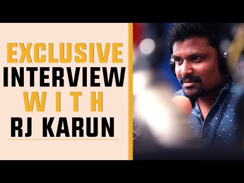Exclusive Interview RJ Karun | Big FM