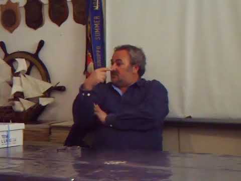 Flavio Favini e Enrico Negri parlano del Meteor   10 conduzione con vento forte, genoa catenaria