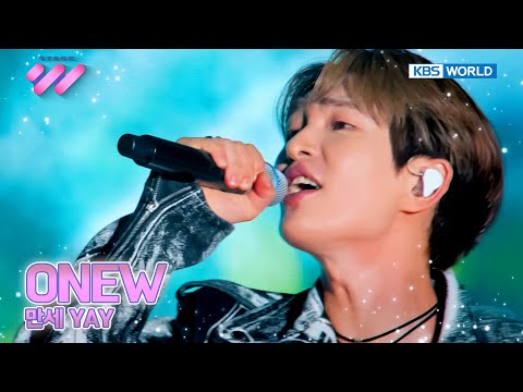 [4K 60fps Dolby Vision] ONEW オンユ 온유 - 만세 YAY STAGE W for Chungnam | KBS WORLD TV