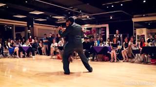 Video thumbnail for Eladia Cordoba y Andres Laza Moreno, Bien milonga, Osvaldo Pugliese