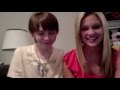 Olivia Holt Dylan Riley Snyder SHOUT OUTS July 2011