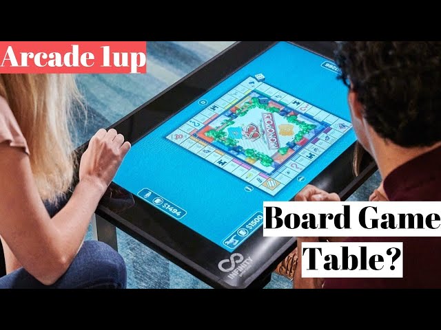 Сенсорный стол Infinity Game Table собрал в себя десятки популярных настольных игр