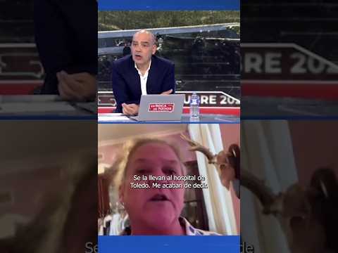 Emilio localiza a su prima que viajaba en el tren en directo “Se la llevan al hospital de Toledo”