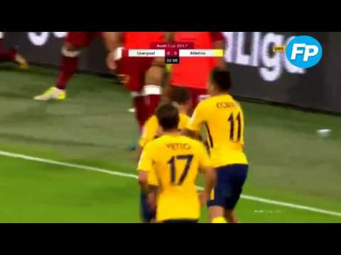 Goal Keidi Bare! Liverpool vs Atlético Madrid 1 1 All Goals & Highlights Audi cup 2017