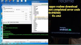 Oppo Download not completed Error Code 0x992566 fi