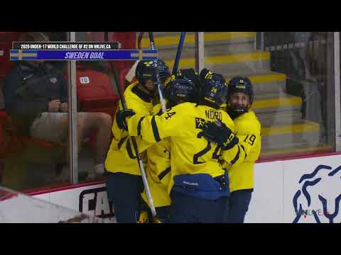 2025 U-17 World Challenge Highlights - Canada Red vs Sweden, Quarterfinal