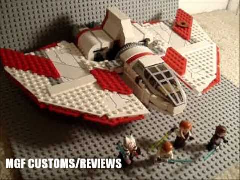 LEGO Star Wars 7931 Jedi T-6 Shuttle Review