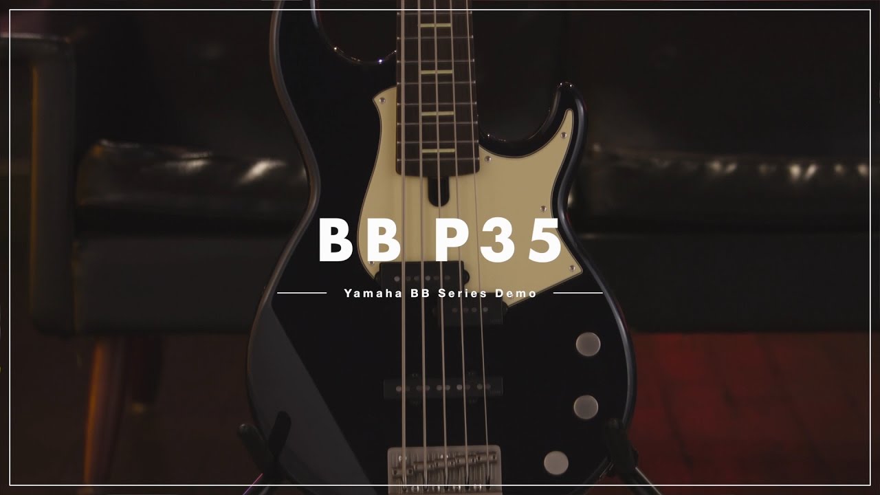 Yamaha BBP35 5-String Bass - Vintage White