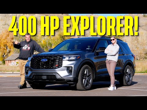 The New 2025 Ford Explorer ST Is THE Stealthy Family Hot Rod to Buy!