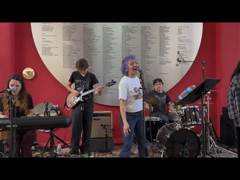 Jane Wiedlin and The Santa Cruz Super Group rehearsals