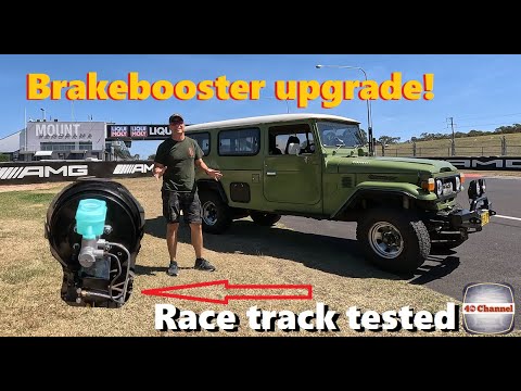 S2E84  - 40 series Brake Booster upgrade - Tested on a famous Race Track!