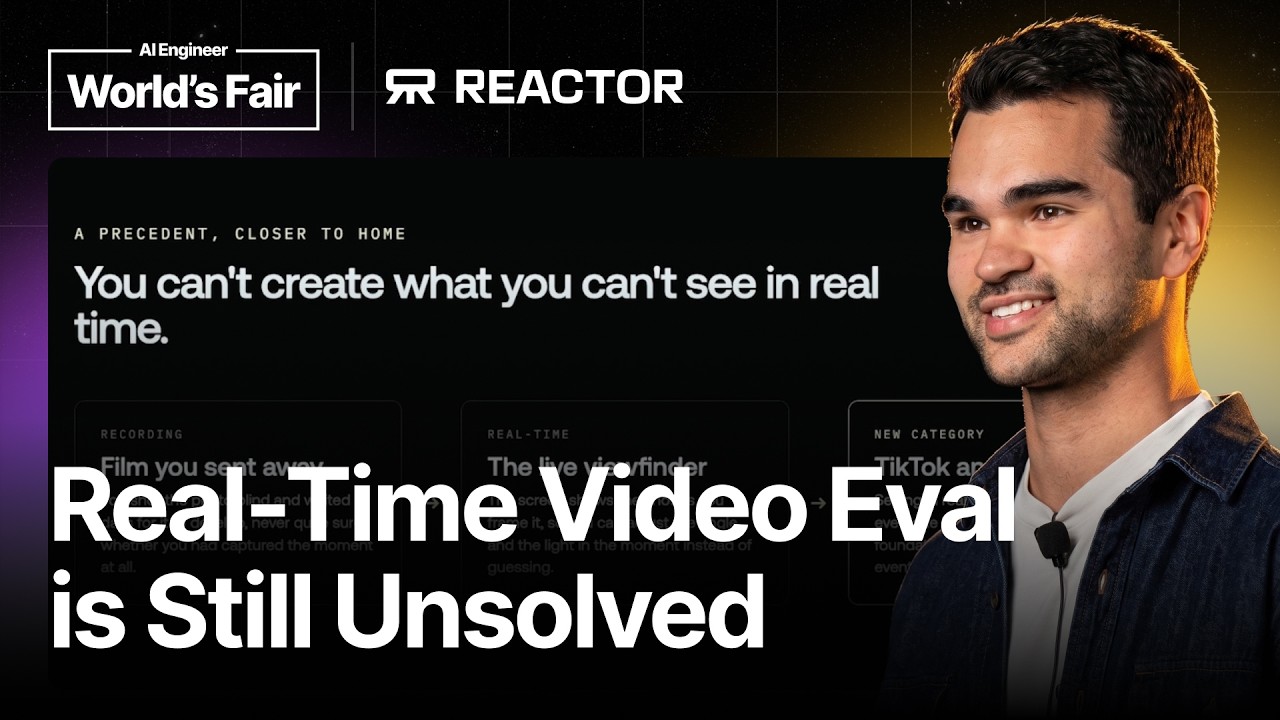 The Next Medium: Why Real-Time Interactive Video Changes Everything — Ahmed Ahres, Reactor