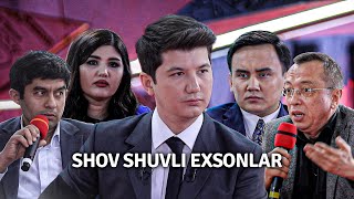 SHOV SHUVLI EHSONLAR // AMIRXON UMAROV SHOUSI // OCHIQCHASIGA GAPLASHAMIZ