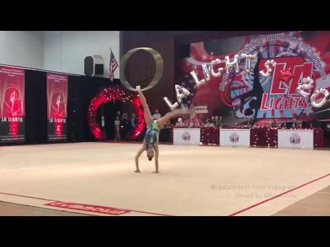 Anastasiia Salos hoop (new) - LA Lights 2020