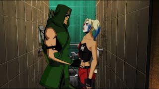 Green Arrow Takes Harley Quinn into the Bathroom || Injustice 2021