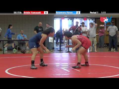 58 KG R3 - Kristin Yamasaki (Cumberlands) vs. Rosemary Flores (Campbellsville)