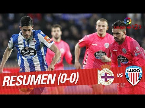 Resumen de RC Deportivo vs CD Lugo (0-0)