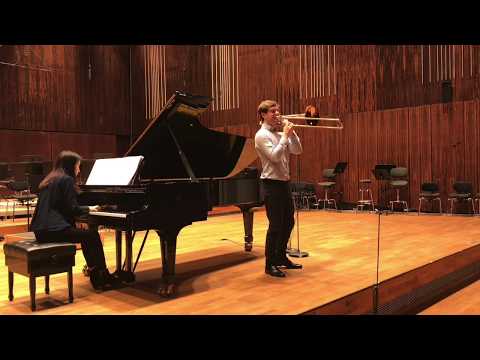 Ferdinand David Trombone Concerto - First and second movements | Kris Garfitt -Trombone