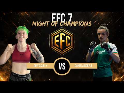Amy Scully Vs Daniela Dobele - EFC 7 - FULL FIGHT - Strawweight Title Fight
