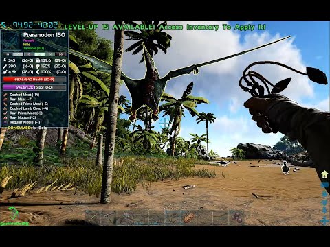 BEGINNER'S GUIDE to Ark Survival Evolved | 150 Pteranodon Taming Gone Wrong| Episode 2 in Urdu