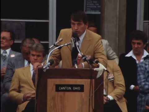 Johnny Unitas HoF Speech 1979