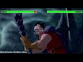 Beauty And The Beast 1991 Final Battle With Healthbars