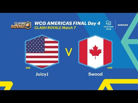 WCG 2019 Xi’an, Americas Final – Clash Royale, 7R, USA vs Canada (ENG)