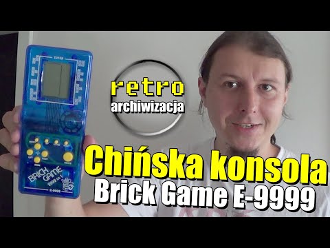 Chińska konsola Brick Game E-9999 Tetris