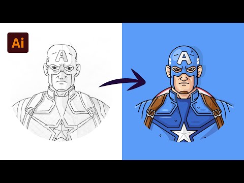 Adobe Illustrator Tutorial Create a Vector Pizza from Sketch HD