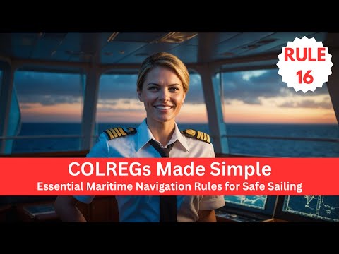 COLREGs Rule 16 Explained | What the Give-Way Vessel MUST Do