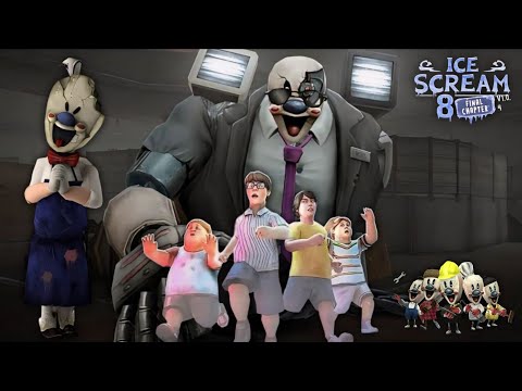 ICE SCREAM 8 FINAL CHAPTER GAMEPLAY - ESCAPE FROM FACTORY #3 |