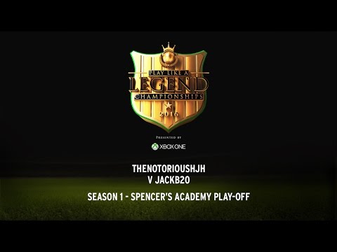 PLALC 2016 S1: TheNotoriousHJH v JACKB20 (Spencer Academy Face-Off)