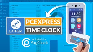 Lathem PCEXPRESS Time Clock for PayClock Online
