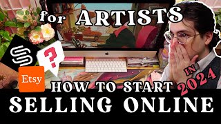 How to Start Making Sales Online as an Artist in 2024
