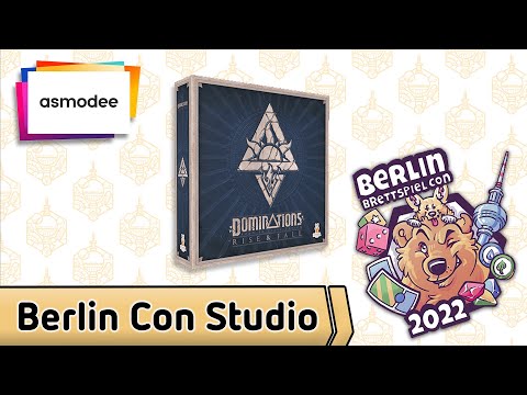 Dominations mit Nordsprech  – Asmodee – Berlin Con Studio 2022