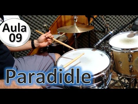 PARADIDLE - Rudimento, virada e rítimo -  Aula 09
