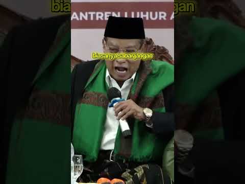 Nabi Itu Bilang Biasanya Sabar 2 #sasnumedia #nahdlatululama #saidaqilsiradj #burdahan