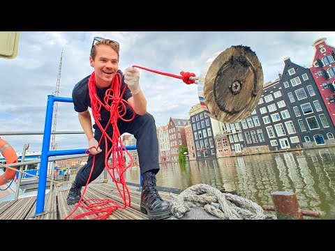 KÄYN AMSTERDAMIN KANAALIT LÄPI KALASTUSMAGNEETILLA