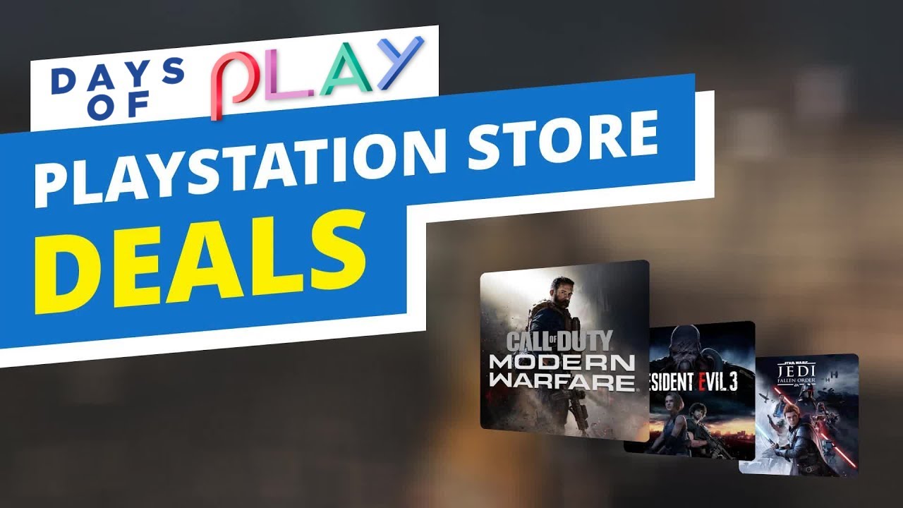 Days of PLAY - Best Deals in the official PlayStation Store, June 3,2020