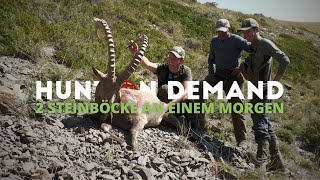 Abenteuer Kasachstan 2/4 🇰🇿 2 Steinböcke an einem Morgen von @hunterbrothersofficial