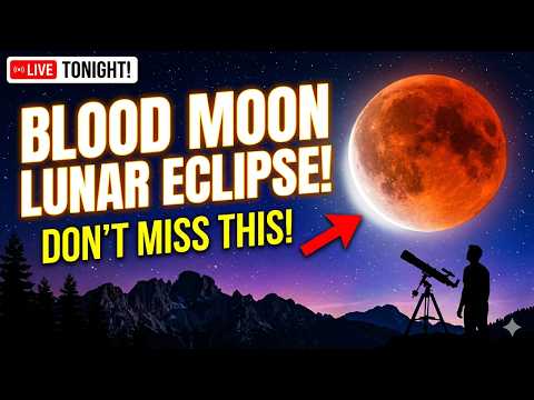 🔴 Blood Moon Eclipse LIVE: Total Lunar Eclipse
