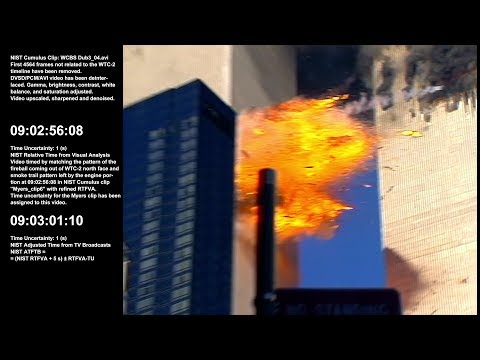 9:02:55am - 9:03:57am / WTC-2 / NE / Raw Video by Keith Behrle - Sel. Take 1 of 1