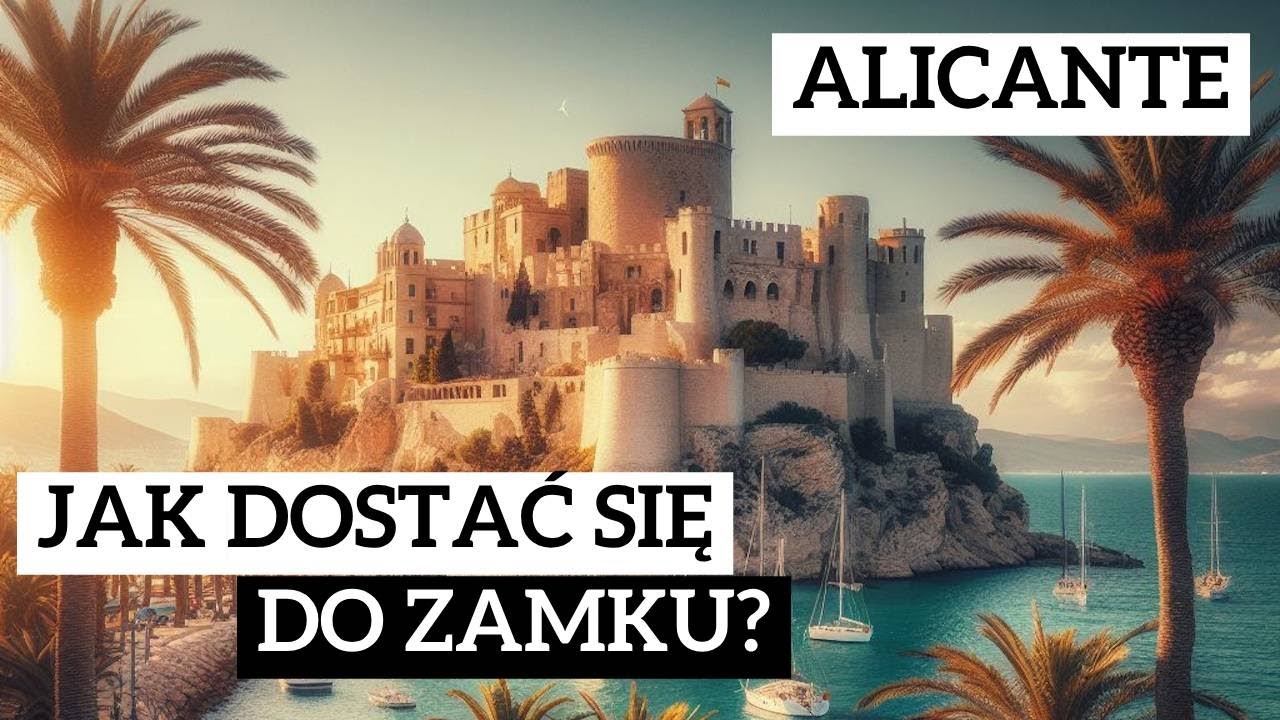 NAJWIĘKSZA atrakcja Alicante 🏰 Gdzie jest wejście ...