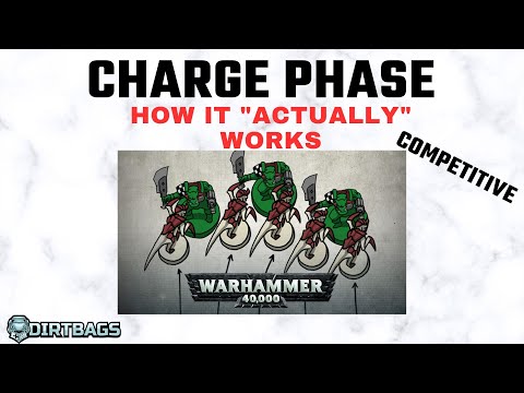 How 10th edition charge phase "Actually" works | Competitive Leviathan | Warhammer 40k Battle Report