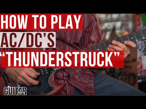 How to Play AC/DC's "Thunderstruck" Guitar Lesson