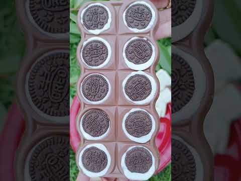 MILKA" OREO CHOCOLATE#YUMMY #satisfying #asmr #shorts