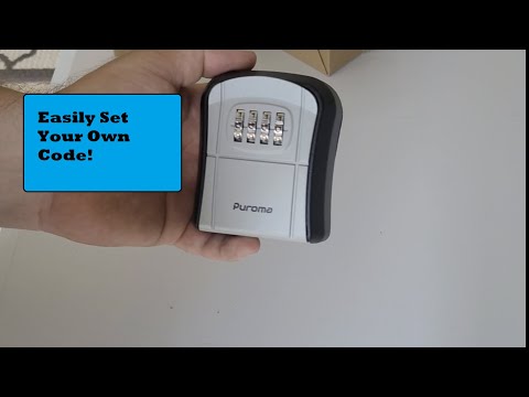 How To Set Key Lock Box (Puroma)