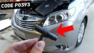 TOYOTA SIENNA P0393 CAMSHAFT POSITION SENSOR B BANK 2