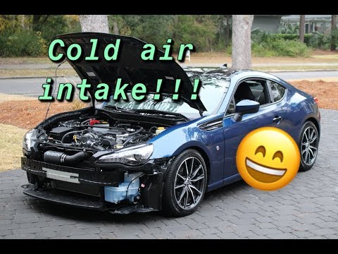 INSTALLING A PERRIN COLD AIR INTAKE ON THE 86! 2018 Toyota 86 Inlet Tube + Intake